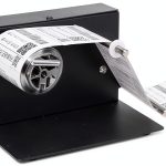 Automatic Label Rewinder, 180mm Speed Adjustable Automatic Label Rewinder, Two-Way Rewinding Label Roller Machine Synchronize with Printer-0