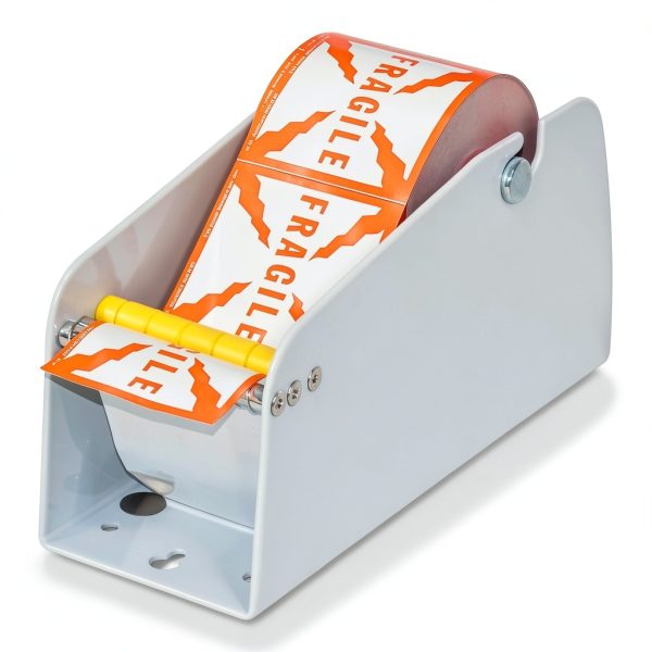Tape Logic TLLDM300 Wall Mount Label Dispenser, 3, White, 1/Each-2
