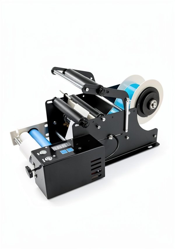 Semi-Automatic Plane Labeling Machine TozMvi Electric Bottle Labeler-7