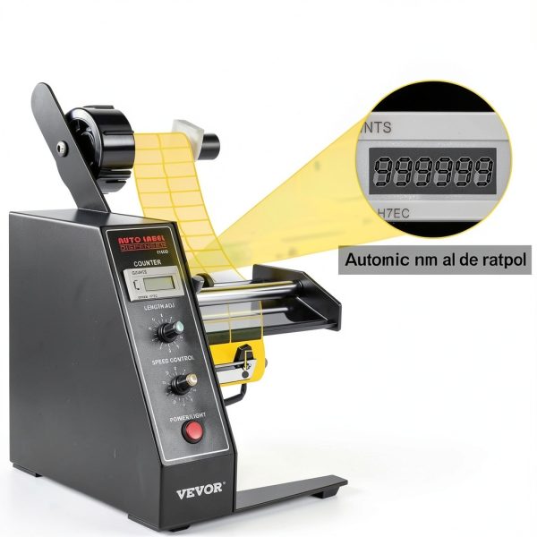VEVOR Automatic Label Dispenser 110V AL-1150D Grey Portable Applicator-2