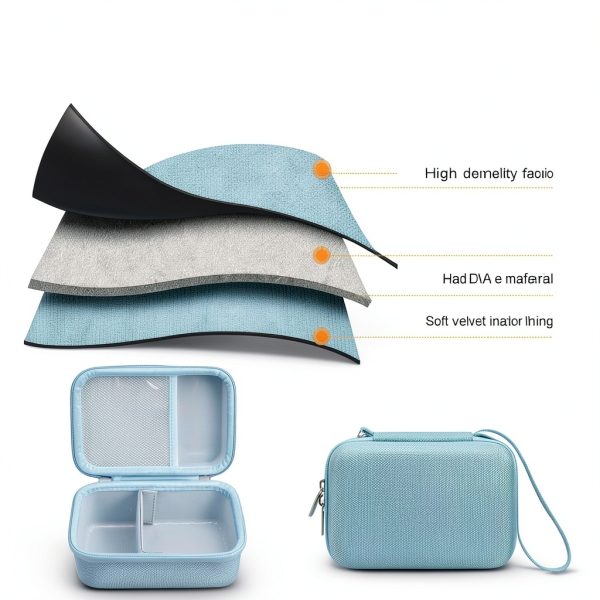 Elonbo Carrying Case for Makeid P31 Label Maker Blue Travel Bag-4