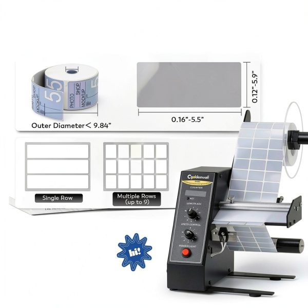 Automatic Label Dispenser CGOLDENWALL Multi‑Row Counting with Sensing-5