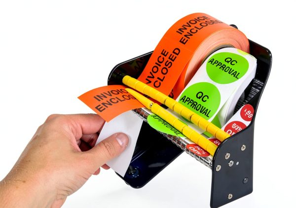 LD-618 Tabletop Metal Label Dispenser Generic Heavy Duty Suction Base-5