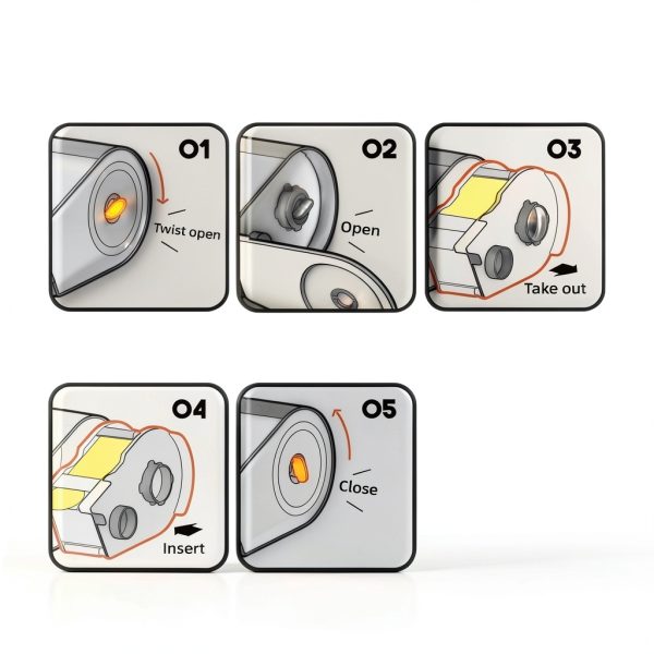 Automatic Sticker Dispenser STICKERBOT MultiSize Thank You Stickers-5