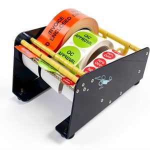 LD-618 Tabletop Metal Label Dispenser Generic Heavy Duty Suction Base-0
