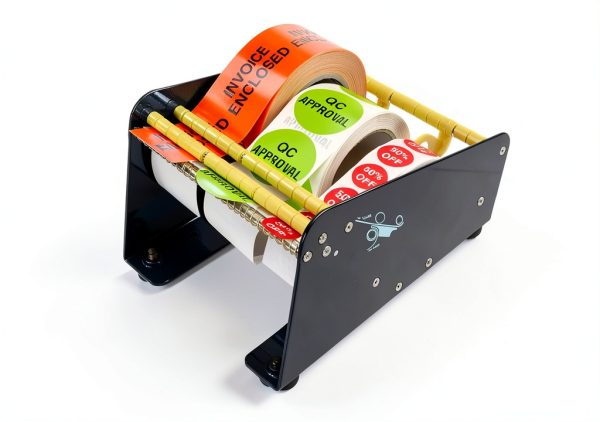 LD-618 Tabletop Metal Label Dispenser Generic Heavy Duty Suction Base-0