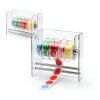 Label Dispenser KIYTARBOO Acrylic 6-Disc Roll Holder for Office-3