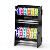 Acrylic Sticker Roll Dispenser Derkerry Double Layer for 12 Rolls-1
